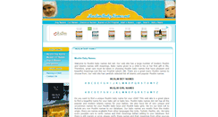 Desktop Screenshot of muslimbabynames.net
